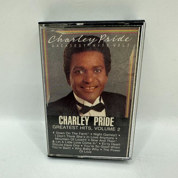 Charley Pride Greatest Hits Vol. 2 Cassette Tape - Picture 1 of 5